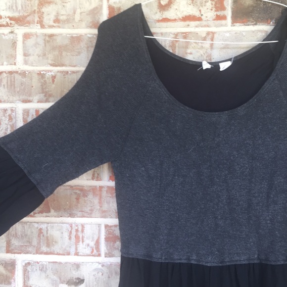 ANTHRO Moth Wyn Mix Knit Sweater Wide Leg Jumpsuit - Picture 7 of 14